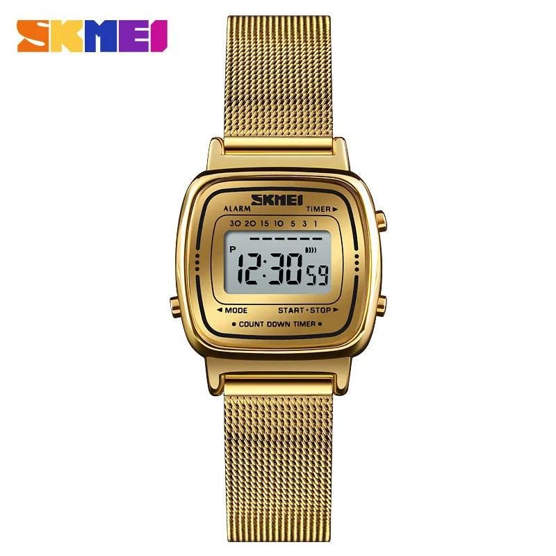 Small Dial Digital Wristwatch – Fashion Sports Watch