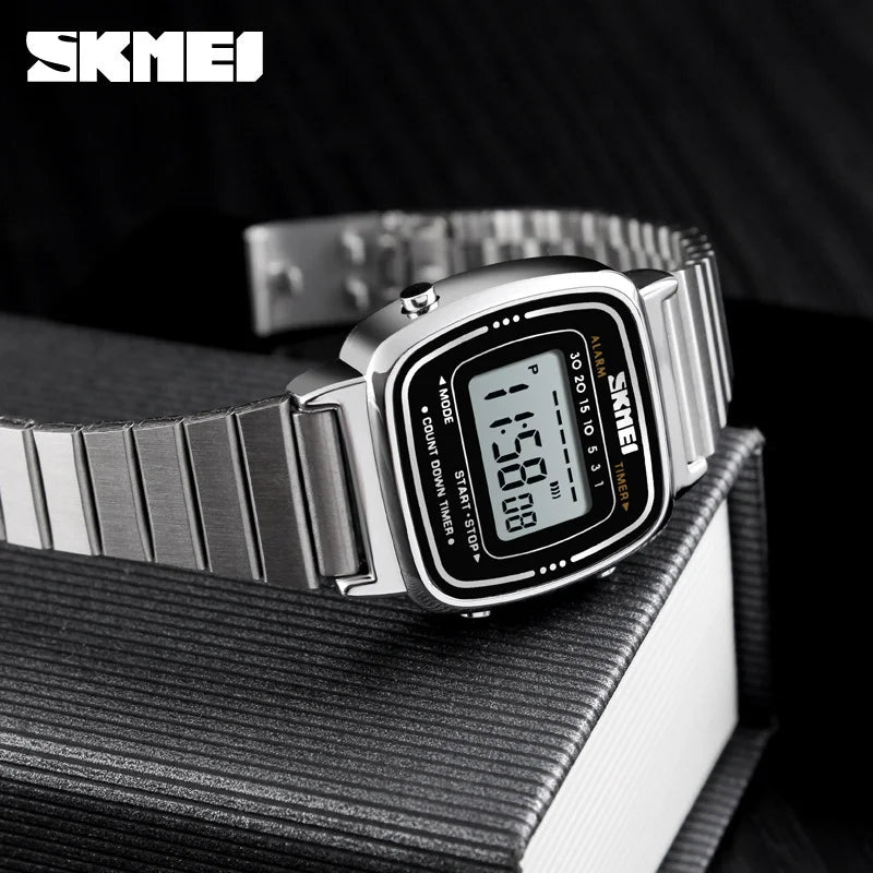 Small Dial Digital Wristwatch – Fashion Sports Watch