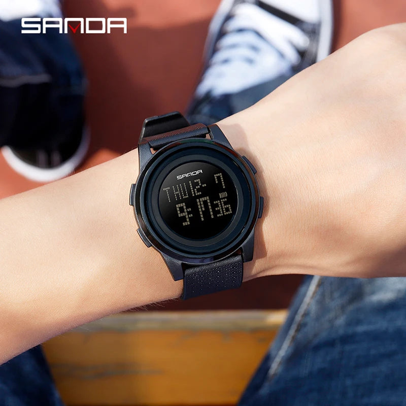 Fashion Women’s Sports Watch – Ultra-Thin Waterproof LED Digital