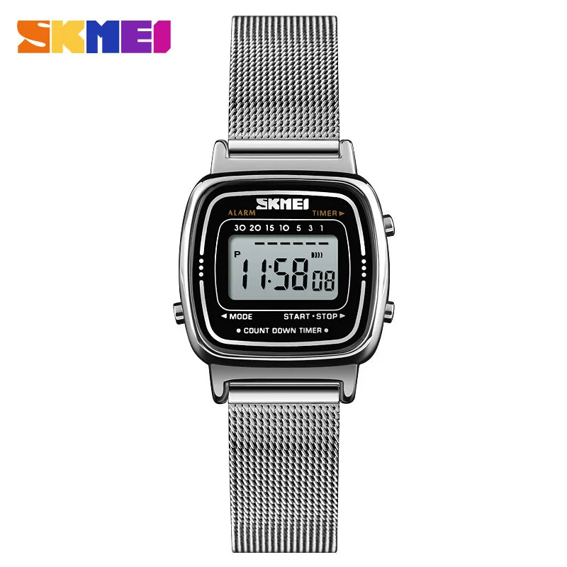 Small Dial Digital Wristwatch – Fashion Sports Watch