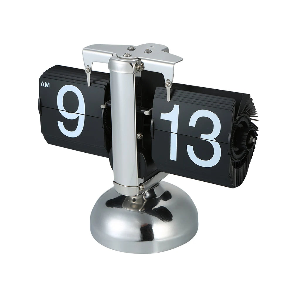 Small Retro Flip Table Clock – Vintage Charm Meets Modern Precision