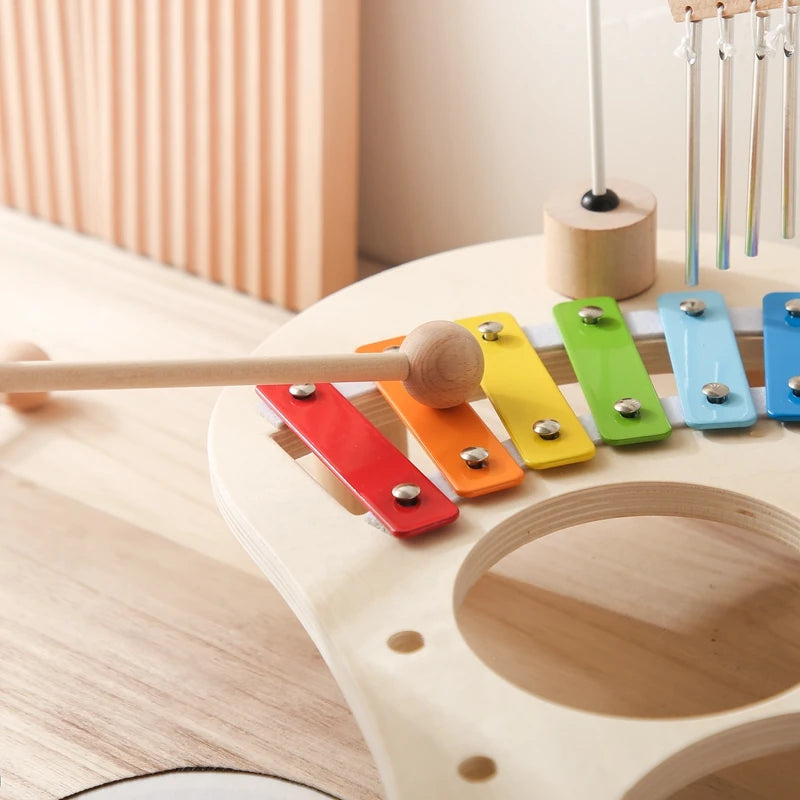 Baby Educational Wooden Aeolian Bells &amp; Xylophone