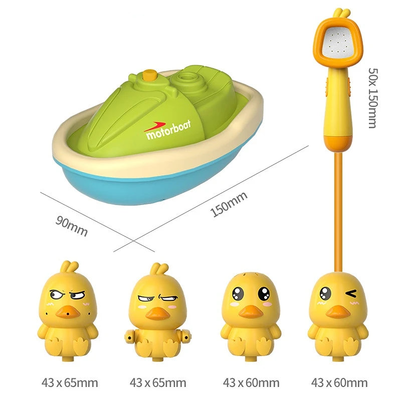 Baby Bath Toys – Cute Duck Electric Water Spray