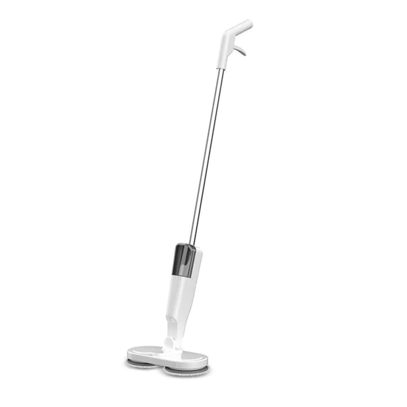 Wireless Electric Spin Mop Cleaner – 2-in-1 Wet & Dry Automatic Scrubber