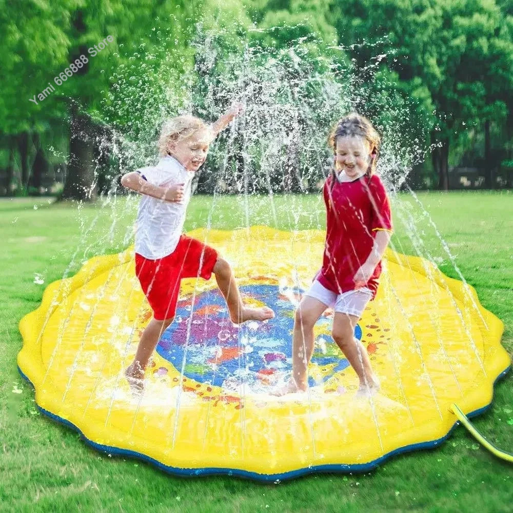 100/170 CM Children’s Inflatable Water Spray Play Mat