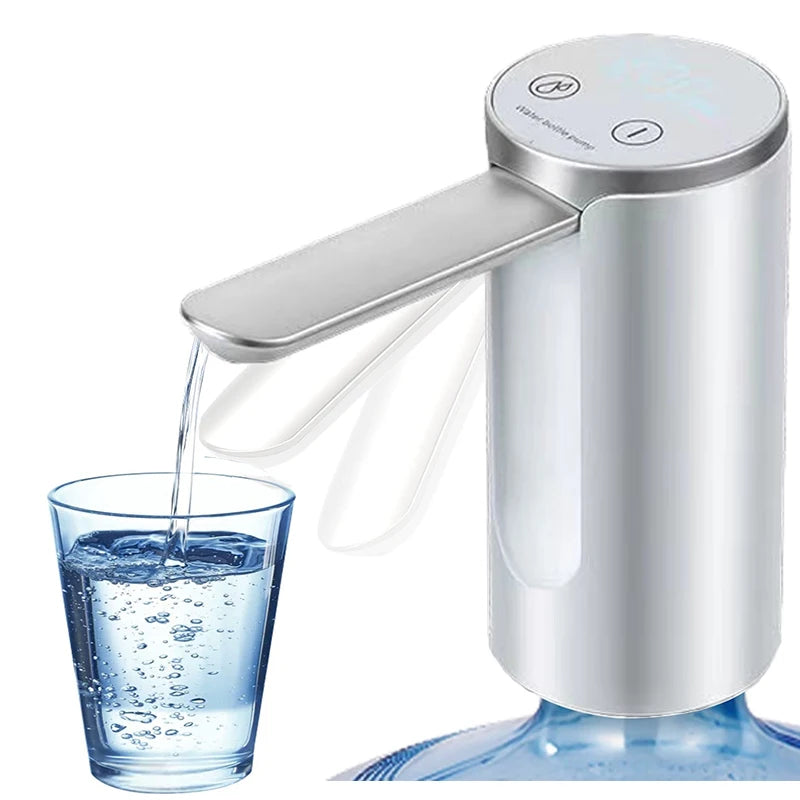 Electric Water Gallon Pump – Automatic 19L Foldable Desktop Water Dispenser
