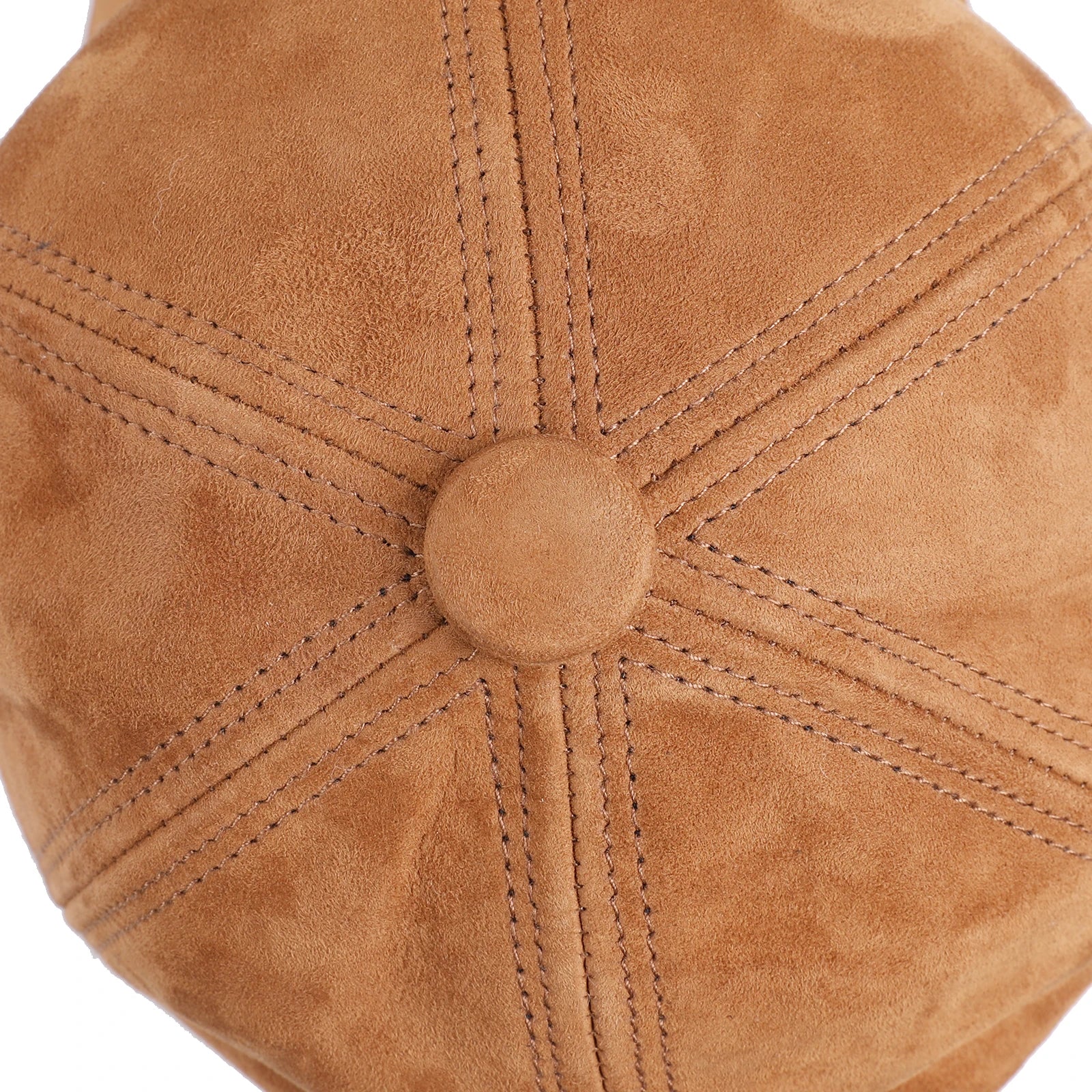 Genuine Suede Leather Baseball Cap