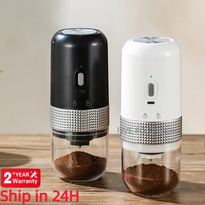 USB Wireless Electric Coffee Grinder – Portable & Professional