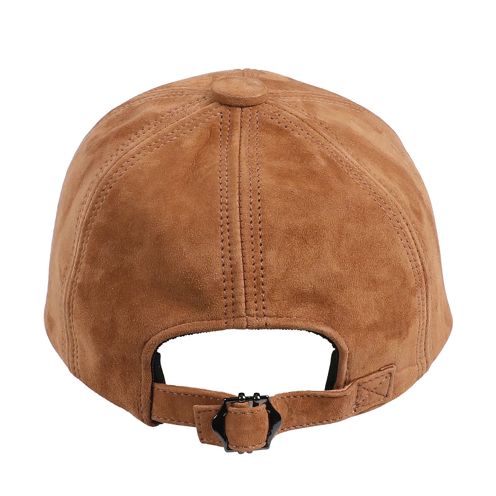Genuine Suede Leather Baseball Cap