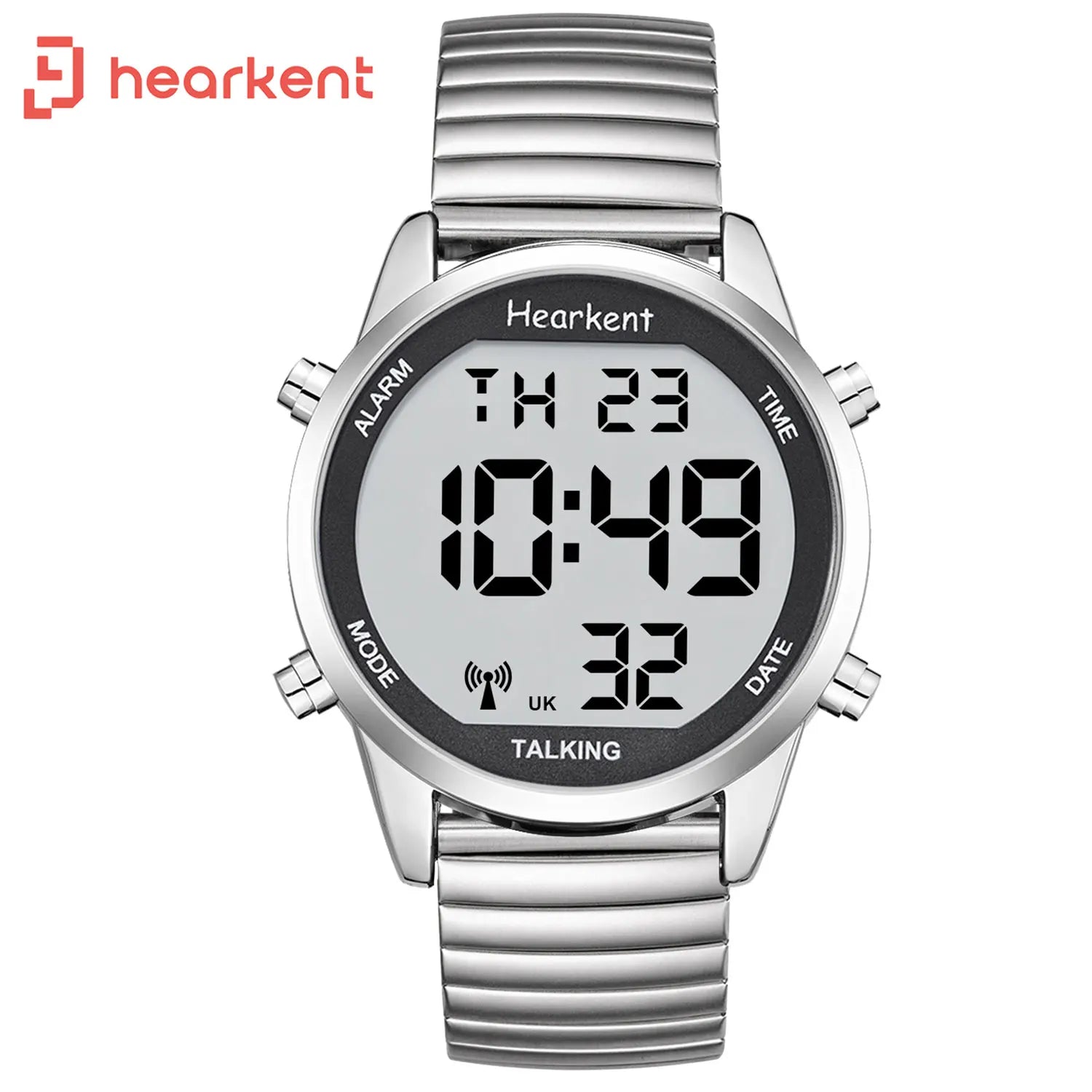 Hearkent English Talking Watch – Voice Digital Wristwatch for the Blind & Visually Impaired
