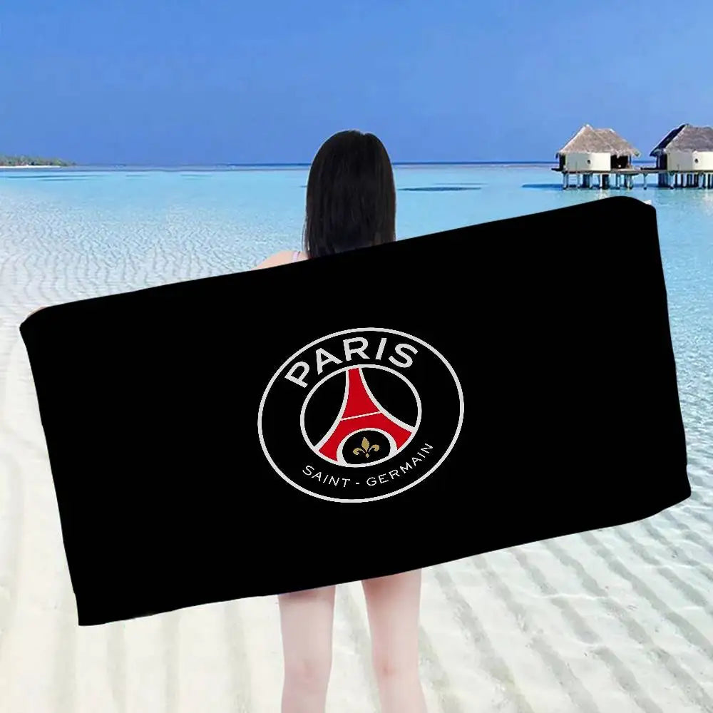 P-PSG Club Microfiber Beach Towel – Soft, Absorbent & Quick-Dry