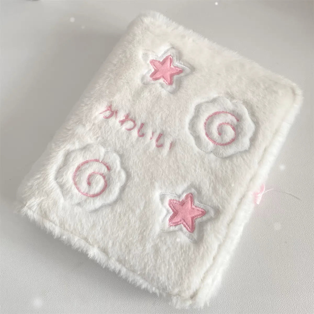 Sweet Pink Star DIY Photo Album – A6 Binder for Photocards & Postcards