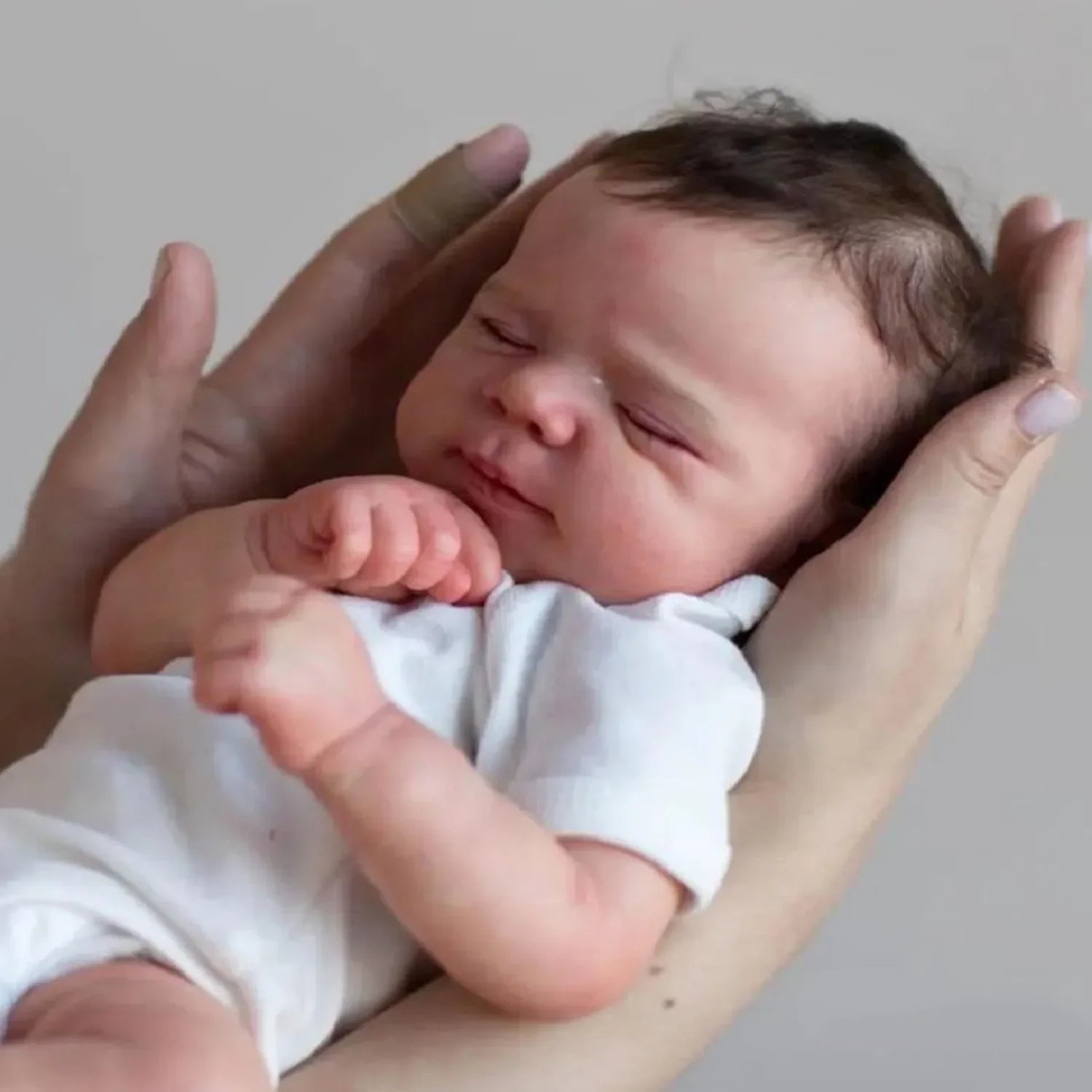 Realistic 48CM Sleeping Reborn Baby Doll – So Real, So Sweet