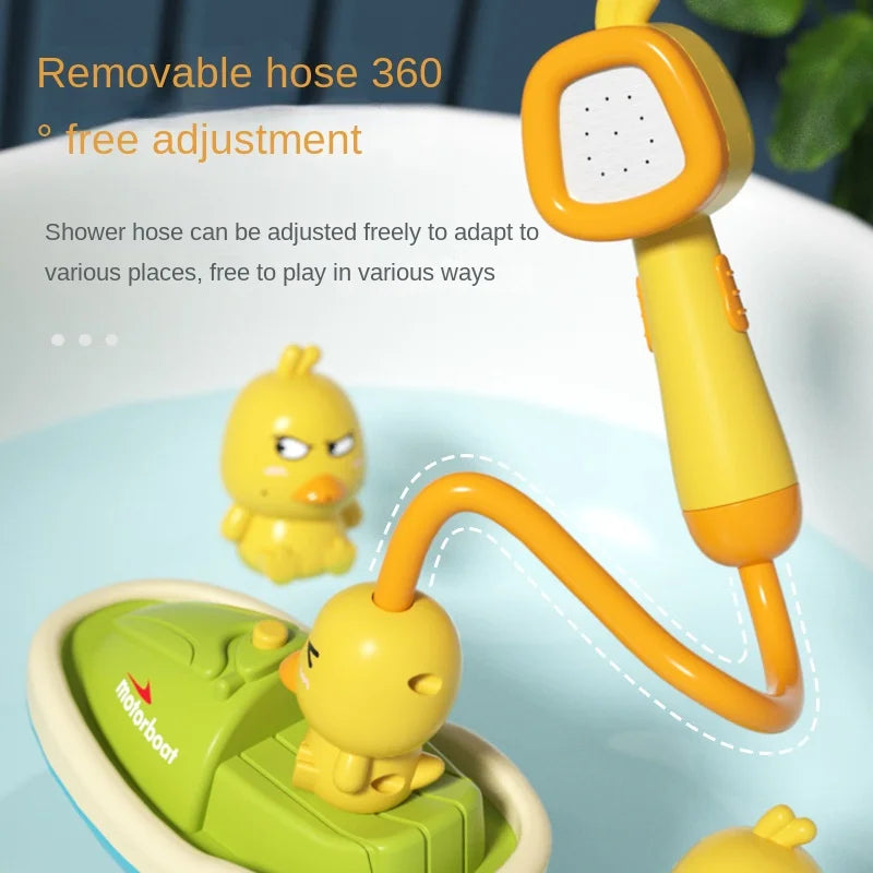Baby Bath Toys – Cute Duck Electric Water Spray