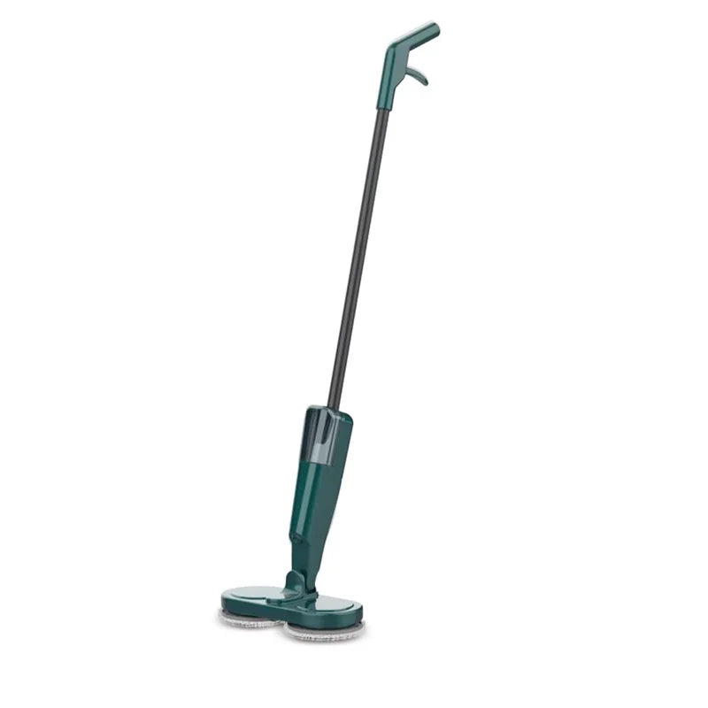 Wireless Electric Spin Mop Cleaner – 2-in-1 Wet & Dry Automatic Scrubber
