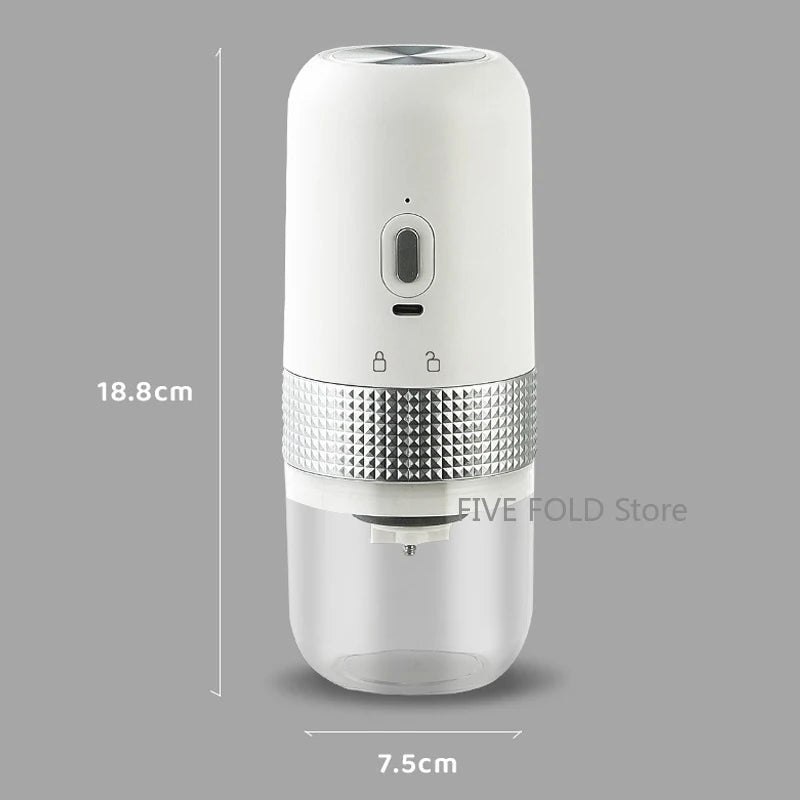 USB Wireless Electric Coffee Grinder – Portable & Professional