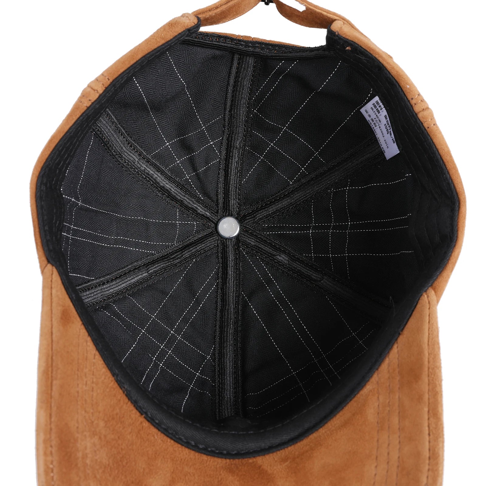 Genuine Suede Leather Baseball Cap