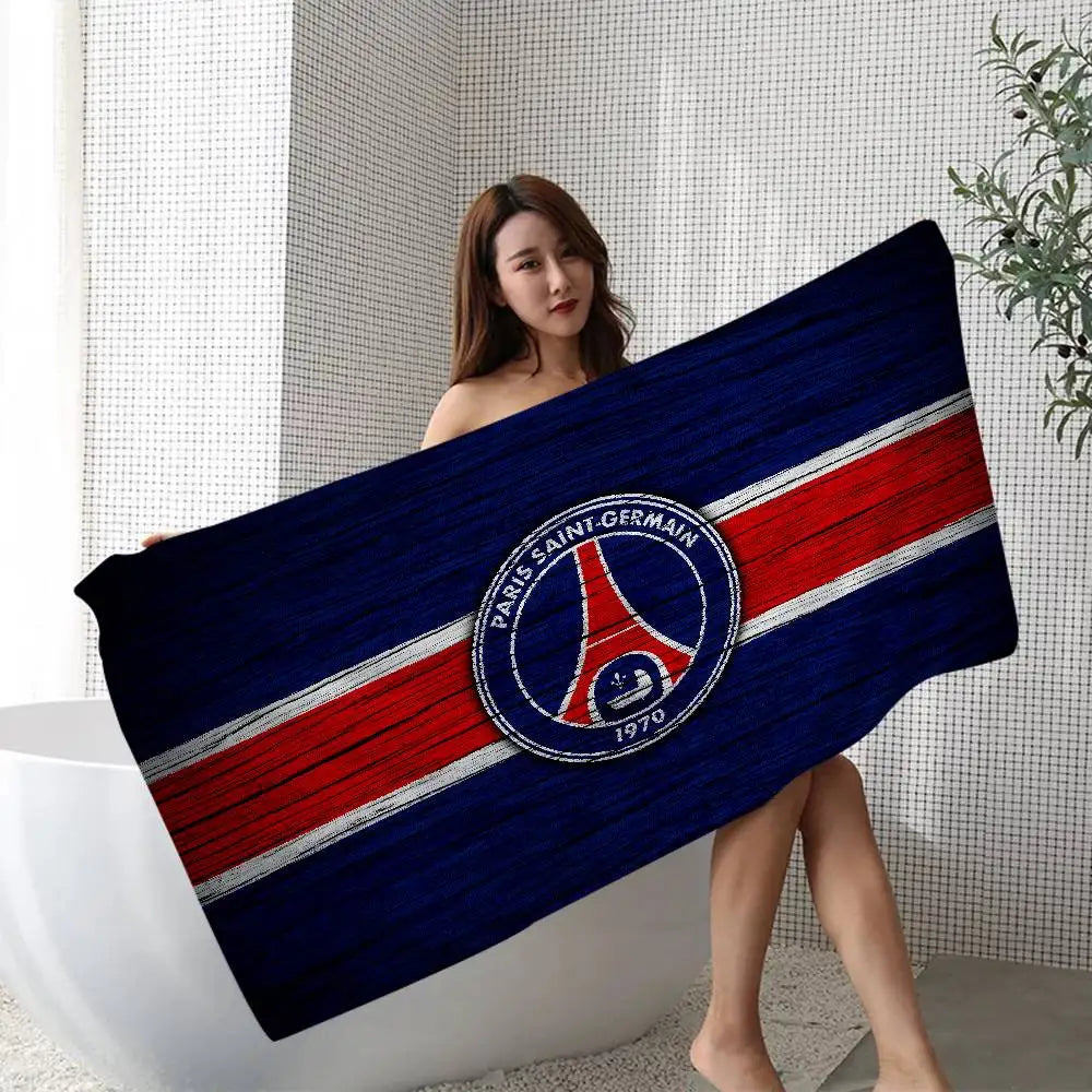 P-PSG Club Microfiber Beach Towel – Soft, Absorbent & Quick-Dry