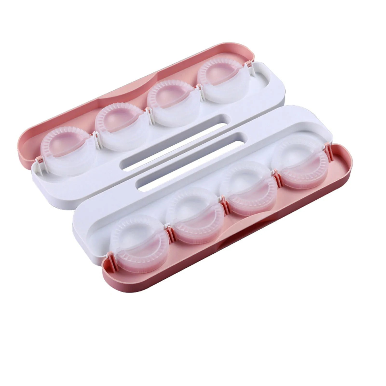 8-Grid Dumpling Mold – Fast, Easy & Uniform Dumplings Every Time!