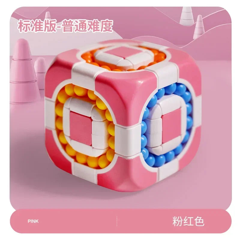 Magic Bean Fidget Decompression Cube for Release Stress Autism Anxiety Relieve Adult Kids Stress Relief Anti-Stress Fingertip