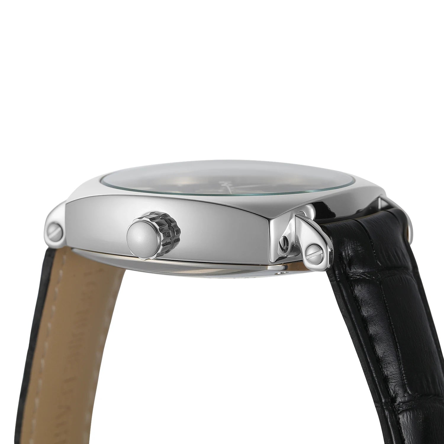 Square Skeleton Automatic Mechanical Watch – Elegant Luxury for Men