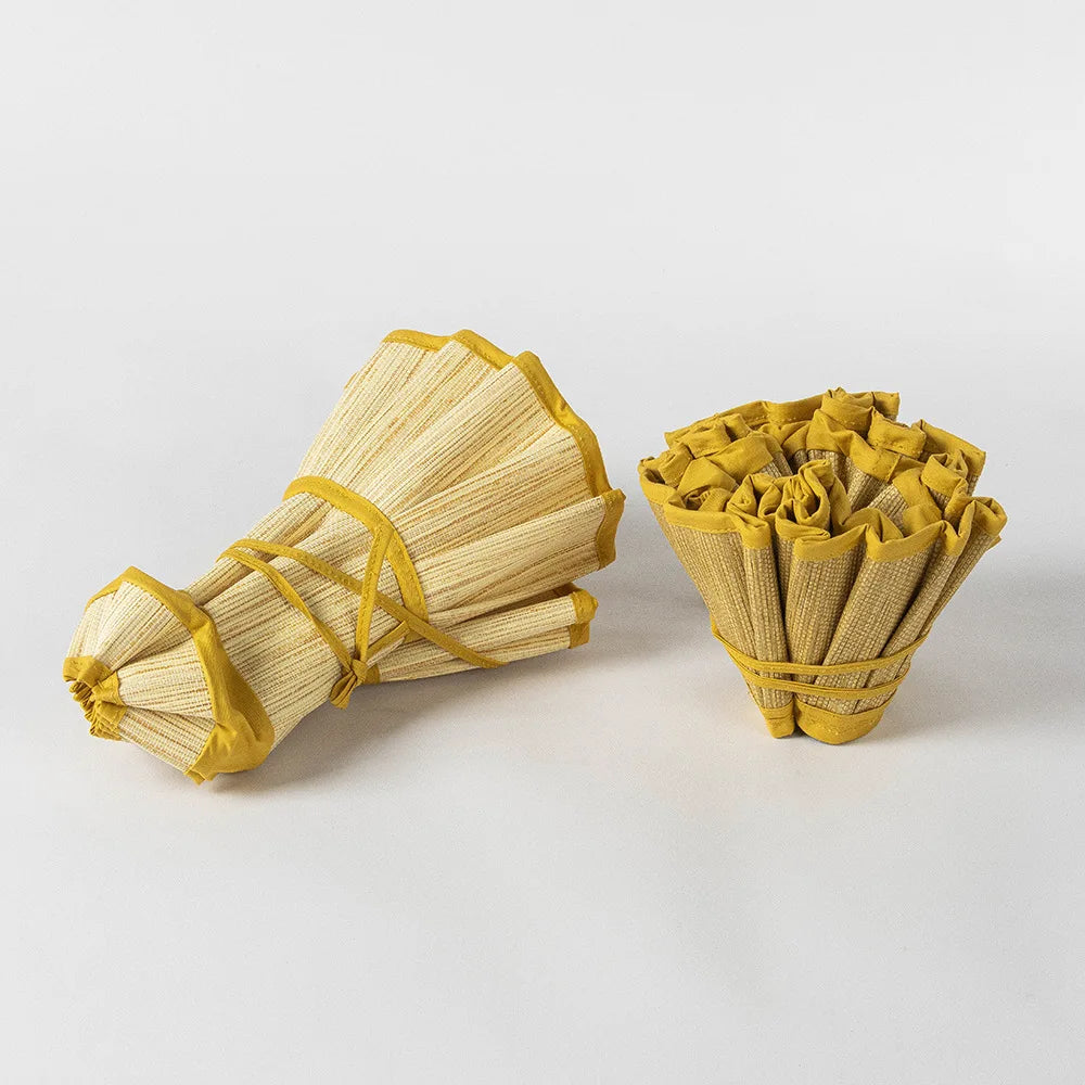 Foldable Pleated Straw Hat – Fashionable & Waterproof
