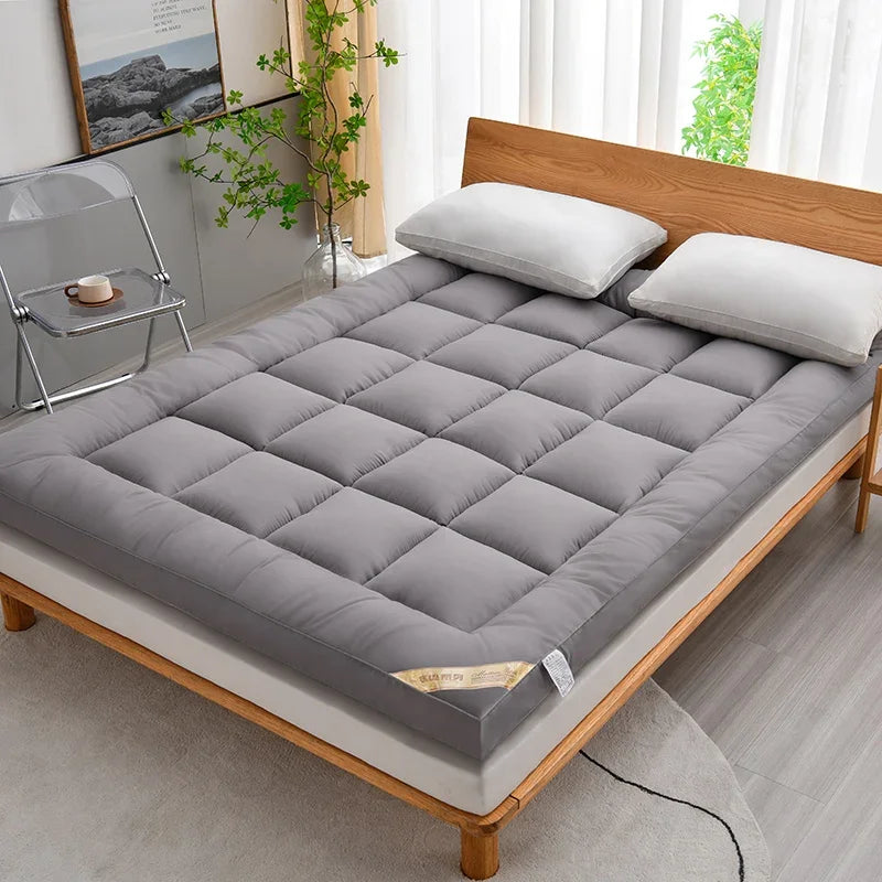 Thicken Fluffy Mattress Topper – All-Season Comfort