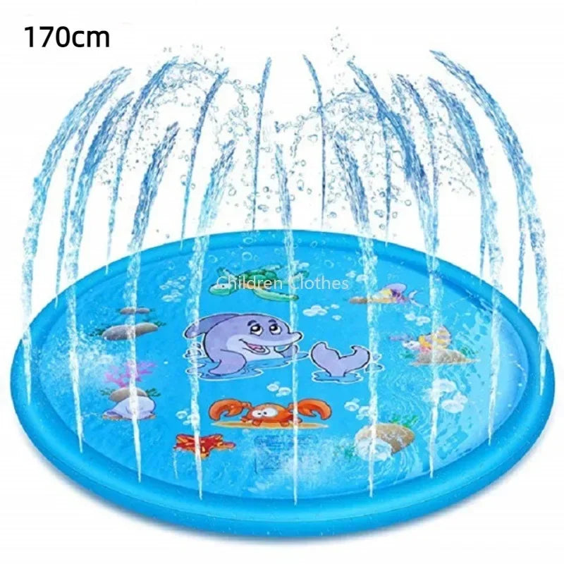 100/170 CM Children’s Inflatable Water Spray Play Mat