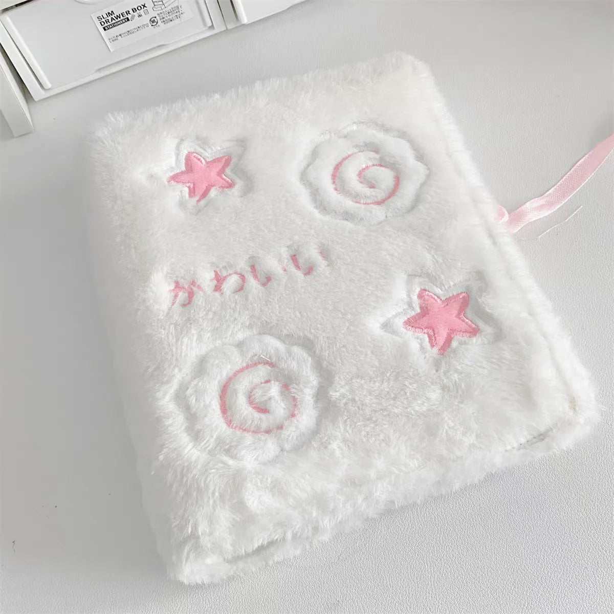 Sweet Pink Star DIY Photo Album – A6 Binder for Photocards & Postcards