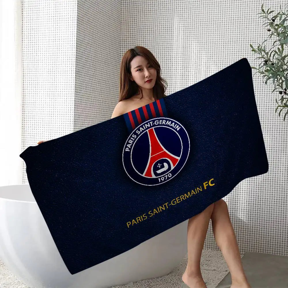 P-PSG Club Microfiber Beach Towel – Soft, Absorbent & Quick-Dry
