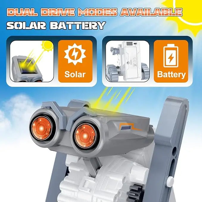 Solar Powered DIY Robot Car Toy