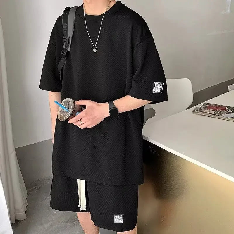 Loose Summer Sportswear Set for Men – Casual, Cool & On-Trend!