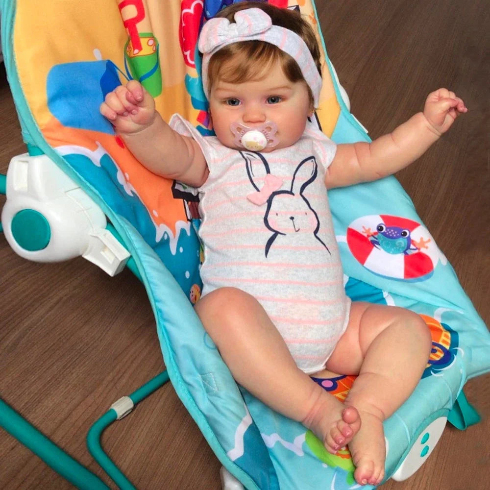 20-Inch Full Body Vinyl "Maddie" Reborn Girl Doll