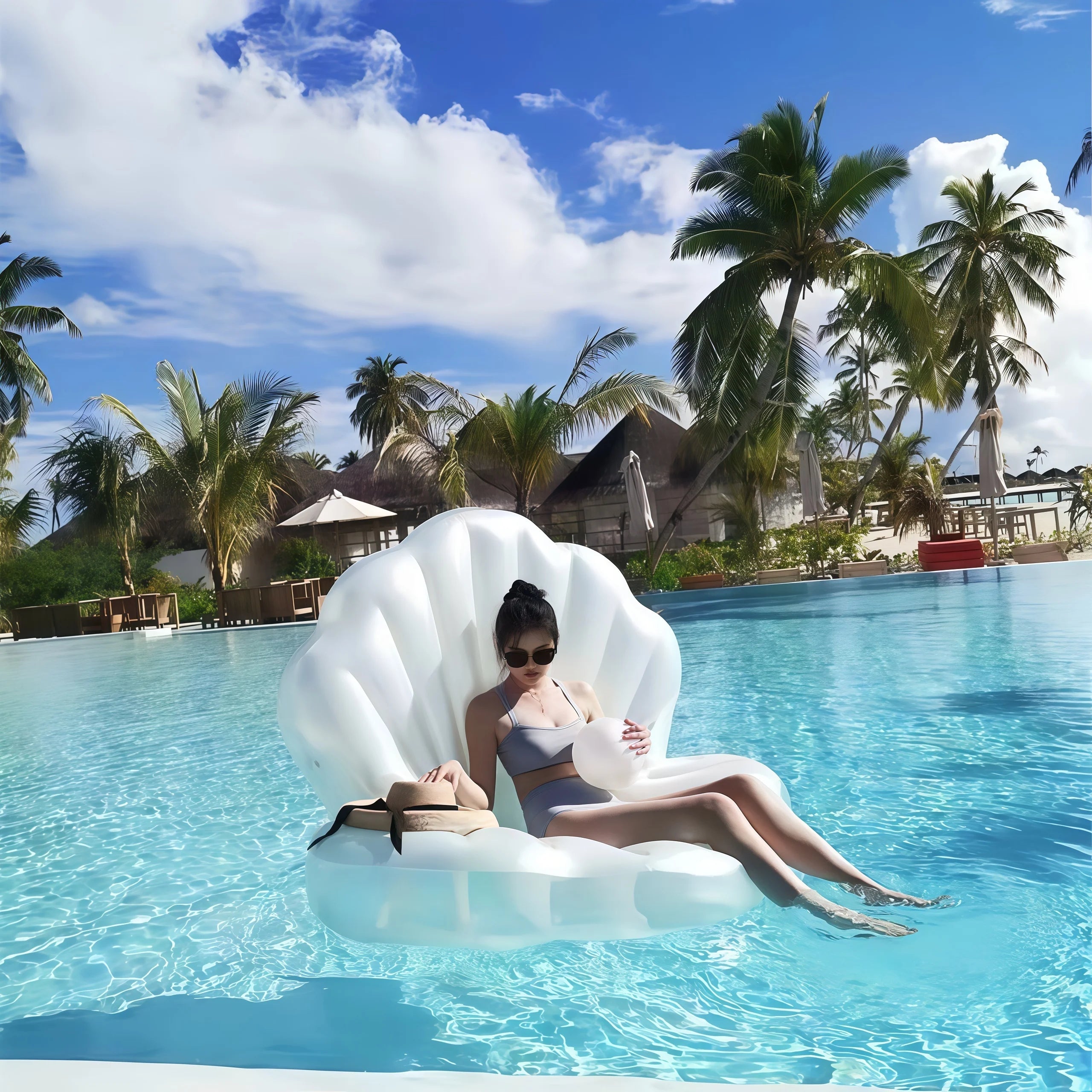 Summer Inflatable Floating Mat – Thickened PVC Water Toy
