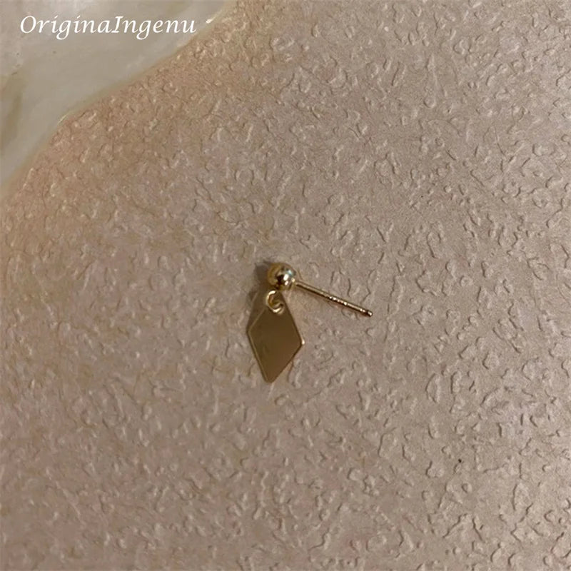 4 Pieces 14K Gold Filled Stud Earrings Set – Dainty & Tarnish Resistant
