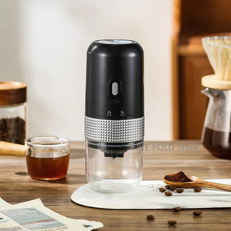USB Wireless Electric Coffee Grinder – Portable & Professional