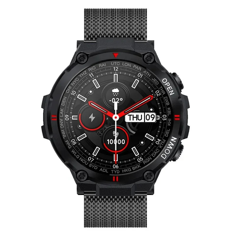 Smart Call Bracelet – 1.28-inch IPS Full View Touchscreen