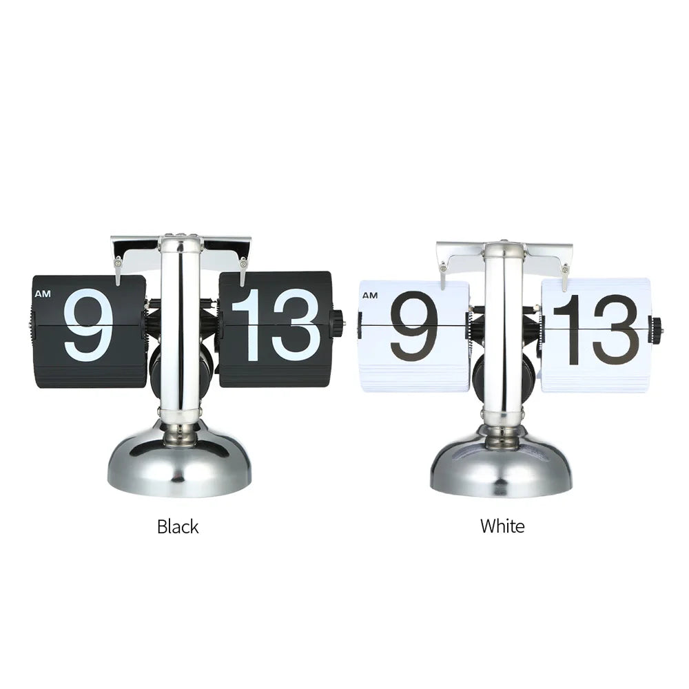 Small Retro Flip Table Clock – Vintage Charm Meets Modern Precision
