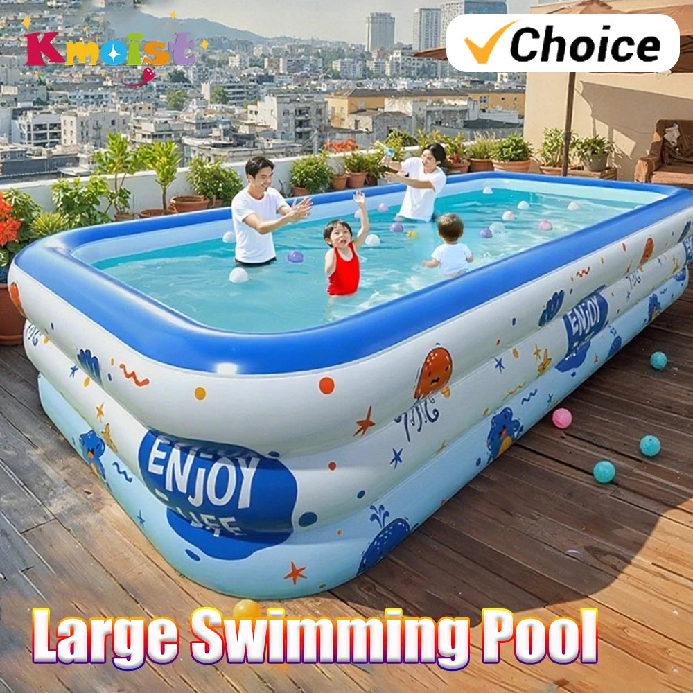 Portable Inflatable Swimming Pool – Fun for the Whole Family!