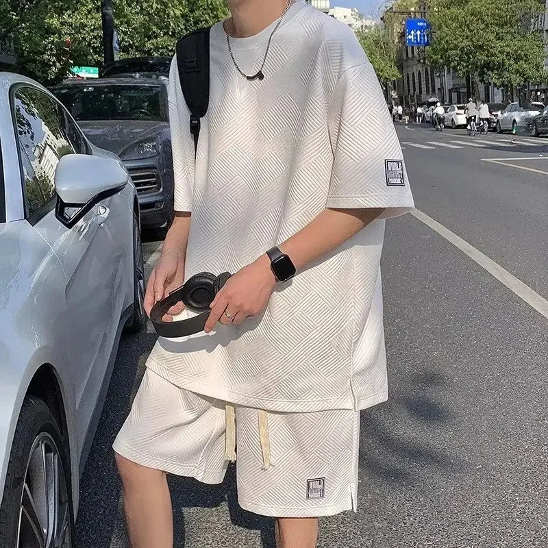 Loose Summer Sportswear Set for Men – Casual, Cool & On-Trend!