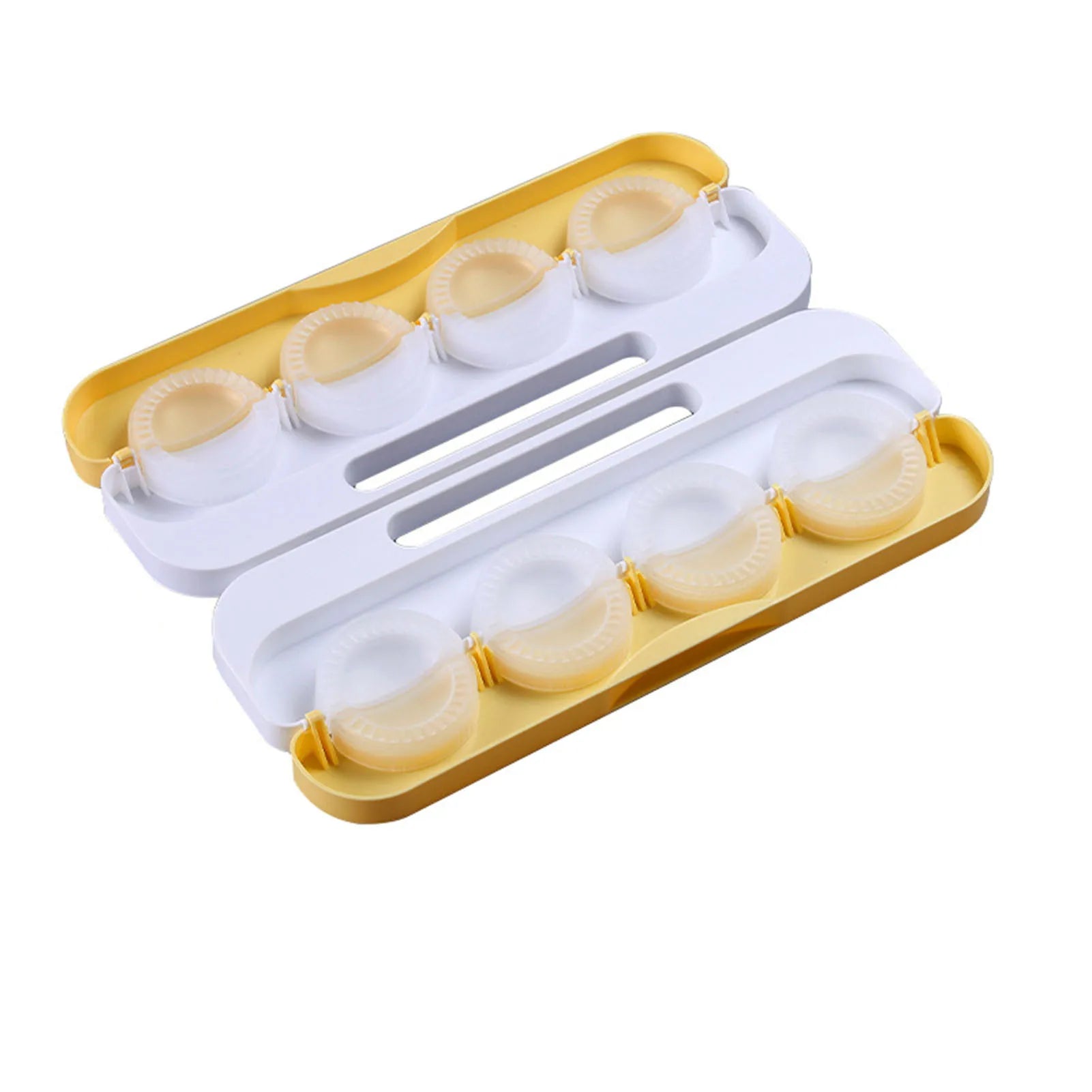 8-Grid Dumpling Mold – Fast, Easy & Uniform Dumplings Every Time!