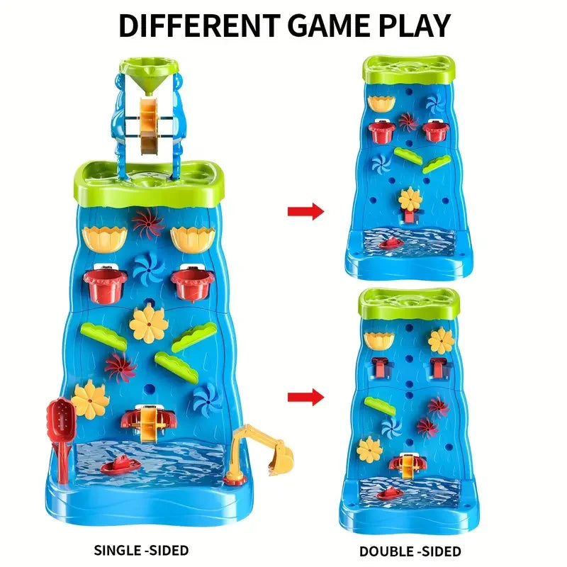 Children's Waterfall Play Table – Multi-Functional Sand & Water Toy