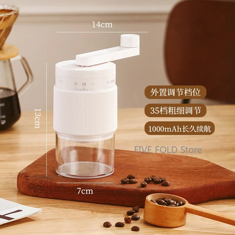 USB Wireless Electric Coffee Grinder – Portable & Professional
