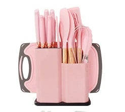 19-Piece Food-Grade Silicone Kitchen Utensil Set