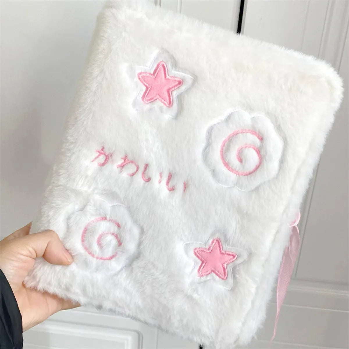 Sweet Pink Star DIY Photo Album – A6 Binder for Photocards & Postcards
