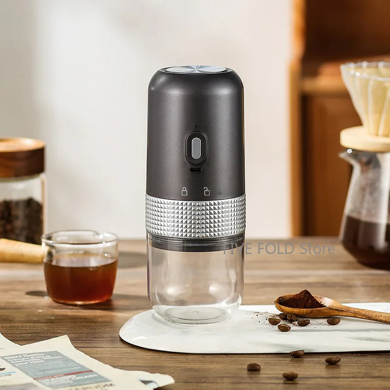 USB Wireless Electric Coffee Grinder – Portable & Professional