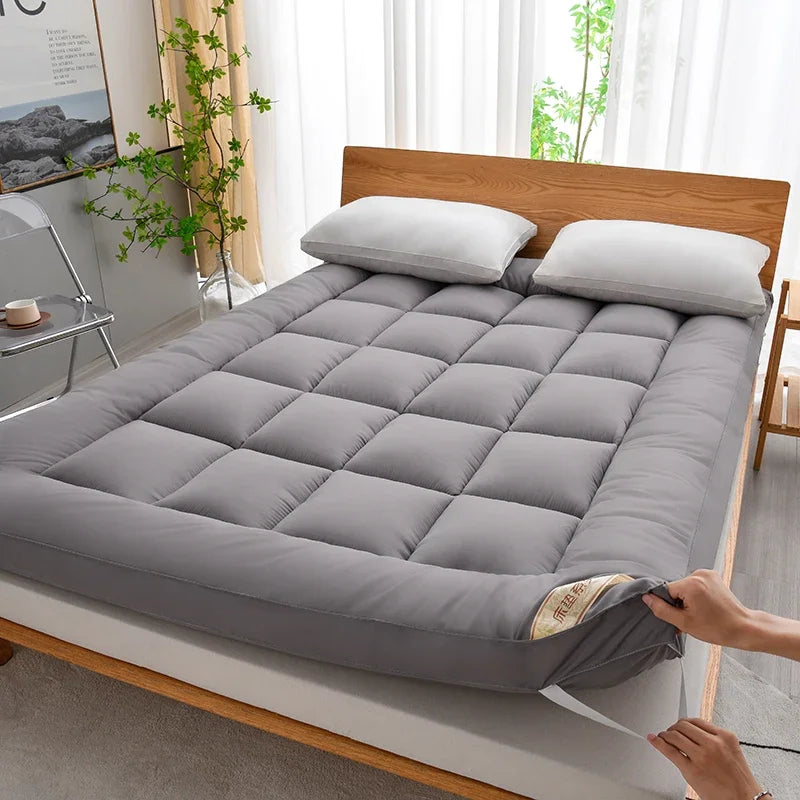 Thicken Fluffy Mattress Topper – All-Season Comfort