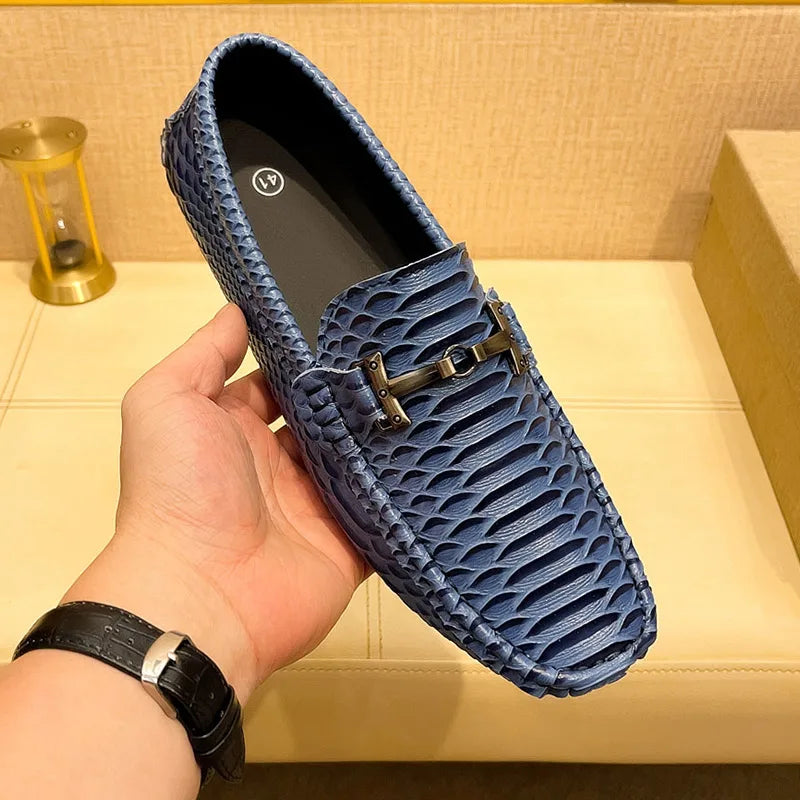 Summer Men’s Outdoor Driving Shoes – Anti-Slip, Breathable & Comfortable