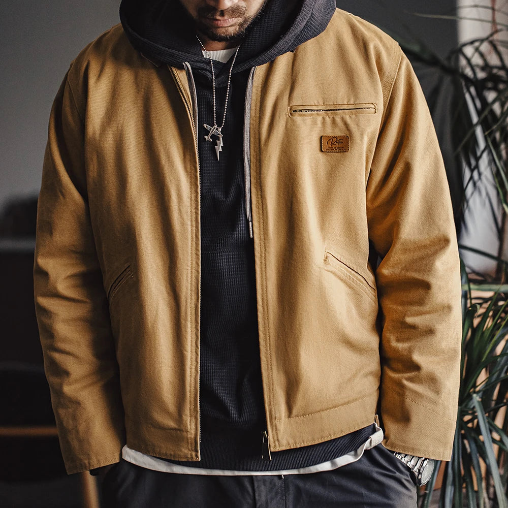 Maden Retro Canvas Detroit Hunting J001 Jacket – Heavyweight Workwear