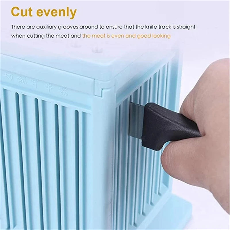 49-Grid Meat Cutter – Quick & Easy BBQ Skewer Prep